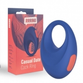 Синее эрекционное кольцо RRRING Casual Date Cock Ring - FeelzToys - в Пензе купить с доставкой