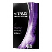 Презервативы с утолщённой стенкой VITALIS PREMIUM strong - 12 шт. - Vitalis - купить с доставкой в Пензе