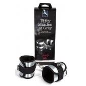 Серо-черные наручники Totally His - Fifty Shades of Grey - купить с доставкой в Пензе