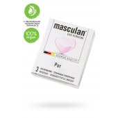 Супертонкие презервативы Masculan Pur - 3 шт. - Masculan - купить с доставкой в Пензе