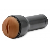 Коричневый мастурбатор-вагина Feel Stroker - Kiiroo - в Пензе купить с доставкой