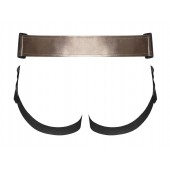 Бронзовый пояс для насадок Curious Harness - Strap-on-me - купить с доставкой в Пензе