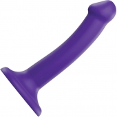 Фиолетовый фаллоимитатор-насадка Strap-On-Me Dildo Dual Density size S - 17 см. - Strap-on-me - купить с доставкой в Пензе