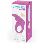 Фиолетовое эрекционное виброкольцо Happy Rabbit Rechargeable Rabbit Cock Ring - Happy Rabbit - в Пензе купить с доставкой