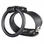 Двойное кольцо выносливости на пенис DUAL STAMINA RING - BlueLine - в Пензе купить с доставкой