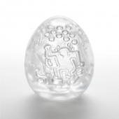 Мастурбатор-яйцо Keith Haring EGG DANCE - Tenga - в Пензе купить с доставкой