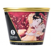 Массажная  свеча Sparkling Strawberry Wine с ароматом клубничного вина - 170 мл. - Shunga - купить с доставкой в Пензе