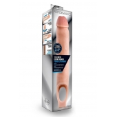 Телесная насадка на пенис 11.5 Inch Cock Sheath Penis Extender - 29,2 см. - Blush Novelties - в Пензе купить с доставкой