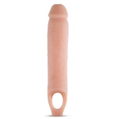 Телесная насадка на пенис 11.5 Inch Cock Sheath Penis Extender - 29,2 см. - Blush Novelties - в Пензе купить с доставкой
