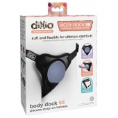 Черные трусики для страпона Body Dock SE на регулируемых ремнях - Pipedream - купить с доставкой в Пензе