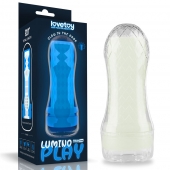 Светящийся в темноте мастурбатор Lumino Play Masturbator Pocketed - Lovetoy - в Пензе купить с доставкой