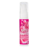 Интимный гель на водной основе Tutti-Frutti Bubble Gum - 30 гр. - Биоритм - купить с доставкой в Пензе