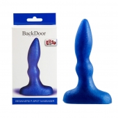 Синий анальный стимулятор Beginners p-spot massager - 11 см. - Lola Games - в Пензе купить с доставкой