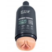 Телесный мастурбатор-вагина Shower Therapy Milk Me Honey - Pipedream - в Пензе купить с доставкой