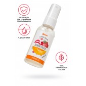 Съедобная гель-смазка Yovee «Двойной соблазн» с Д-пантенолом и вкусом клубники и дыни - 50 мл. - ToyFa - купить с доставкой в Пензе