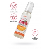 Съедобная гель-смазка Yovee «Двойной соблазн» с Д-пантенолом и вкусом клубники и дыни - 100 мл. - ToyFa - купить с доставкой в Пензе
