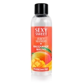 Массажное масло Sexy Sweet Juicy Mango с феромонами и ароматом манго - 75 мл. - Биоритм - купить с доставкой в Пензе