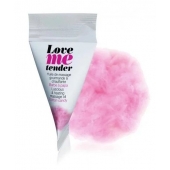 Съедобное согревающее массажное масло Love Me Tender Cotton Candy с ароматом сладкой ваты - 10 мл. - Love to Love - купить с доставкой в Пензе