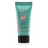 Съедобный интимный гель Orgie Lube Tube Cocktail Strawberry Mojito - 50 мл. - ORGIE - купить с доставкой в Пензе