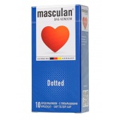 Презервативы с пупырышками Masculan Dotted - 10 шт. - Masculan - купить с доставкой в Пензе