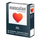 Презервативы увеличенного размера Masculan XXL - 3 шт. - Masculan - купить с доставкой в Пензе