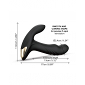 Черный вибромассажер простаты Multi P-Joy с 3 моторами - Dorcel - в Пензе купить с доставкой