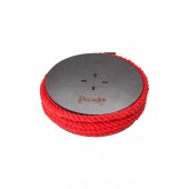 Красная веревка для шибари на катушке - 10 м. - Pecado - купить с доставкой в Пензе