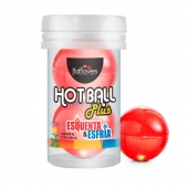 Лубрикант на масляной основе Hot Ball Plus с охлаждающе-разогревающим эффектом (2 шарика по 3 гр.) - HotFlowers - купить с доставкой в Пензе