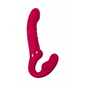 Малиновый безремневой страпон Lapis - 23 см. - Lovense - купить с доставкой в Пензе