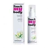 Силиконовый лубрикант 2-в-1 Touch My Body с ароматом моной - 100 мл. - Love to Love - купить с доставкой в Пензе