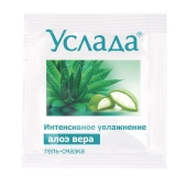 Гель-смазка «Услада с алоэ» - 3 гр. - Биоритм - купить с доставкой в Пензе