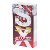Ароматизированные презервативы Sagami Xtreme COLA - 10 шт. - Sagami - купить с доставкой в Пензе
