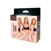 Набор из 3 мастурбаторов The Girl Next Door Tina - Dream Toys - в Пензе купить с доставкой