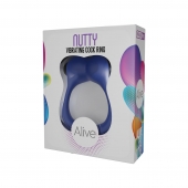Синее эрекционное виброкольцо Nutty - Adrien Lastic - в Пензе купить с доставкой