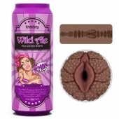 Коричневый мастурбатор-вагина Pleasure Brew Masturbator-Wild Ale в банке - Lovetoy - в Пензе купить с доставкой