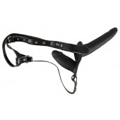 Женский страпон с вагинальной пробкой - 15 см. - Orion - купить с доставкой в Пензе