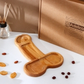 Деревянное блюдо для подачи в форме члена (32,5 х 20 х 1,7 см) - Сима-Ленд - купить с доставкой в Пензе