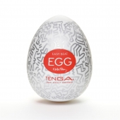 Мастурбатор-яйцо Keith Haring EGG PARTY - Tenga - в Пензе купить с доставкой
