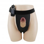 Полый вибрострапон на регулируемых трусиках Draven - 17,5 см. - Baile - купить с доставкой в Пензе