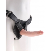 Страпон на виниловых трусиках Strap-on Harness Cock - 17,8 см. - Pipedream - купить с доставкой в Пензе