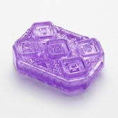 Фиолетовый мастурбатор-стимулятор Tenga Uni Amethyst - Tenga - в Пензе купить с доставкой