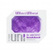Фиолетовый мастурбатор-стимулятор Tenga Uni Amethyst - Tenga - в Пензе купить с доставкой