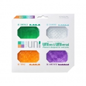 Набор из 4 мастурбаторов-стимуляторов Tenga Uni Variety Pack - Tenga - в Пензе купить с доставкой