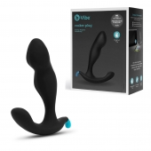 Черный утяжеленный анальный стимулятор Rocker Plug - 12 см. - b-Vibe - в Пензе купить с доставкой