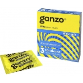 Классические презервативы с обильной смазкой Ganzo Classic - 3 шт. - Ganzo - купить с доставкой в Пензе