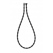 Черный уретральный массажер Glide Extra Small - 30 см. - Lola Games - купить с доставкой в Пензе