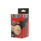 Нежный мастурбатор-ротик REALSTUFF 5INCH MASTURBATOR BJ - Dream Toys - в Пензе купить с доставкой