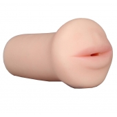 Нежный мастурбатор-ротик REALSTUFF 5INCH MASTURBATOR BJ - Dream Toys - в Пензе купить с доставкой