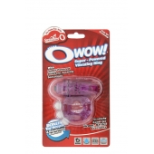 Фиолетовое эрекционное виброкольцо OWOW PURPLE - Screaming O - в Пензе купить с доставкой