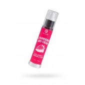 Массажное масло 2-в-1 с разогревающим эффектом и вкусом клубники со сливками - 50 мл. - Secret Play - купить с доставкой в Пензе